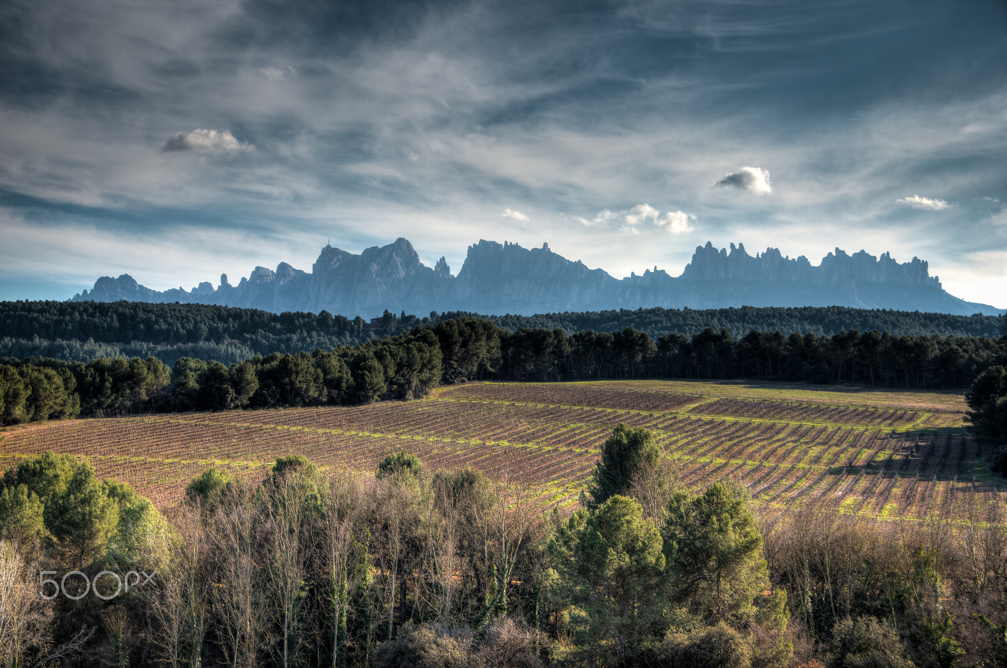 View of Montserrat #1