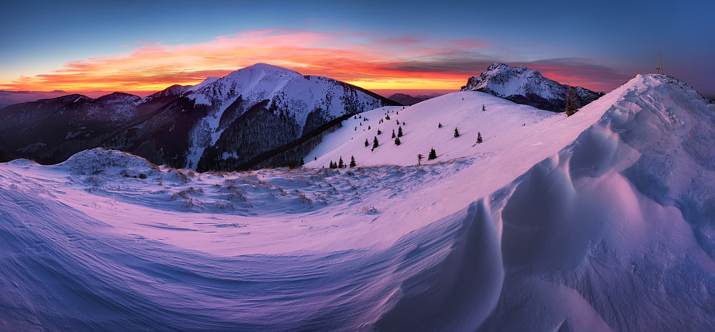 Winter mountain in Slovakia by Tomáš Šereda on 500px.com