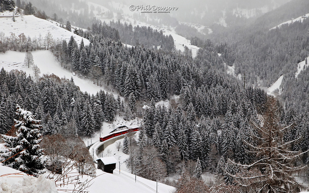 Schanfigg valley in winter by Phil Davson on 500px.com