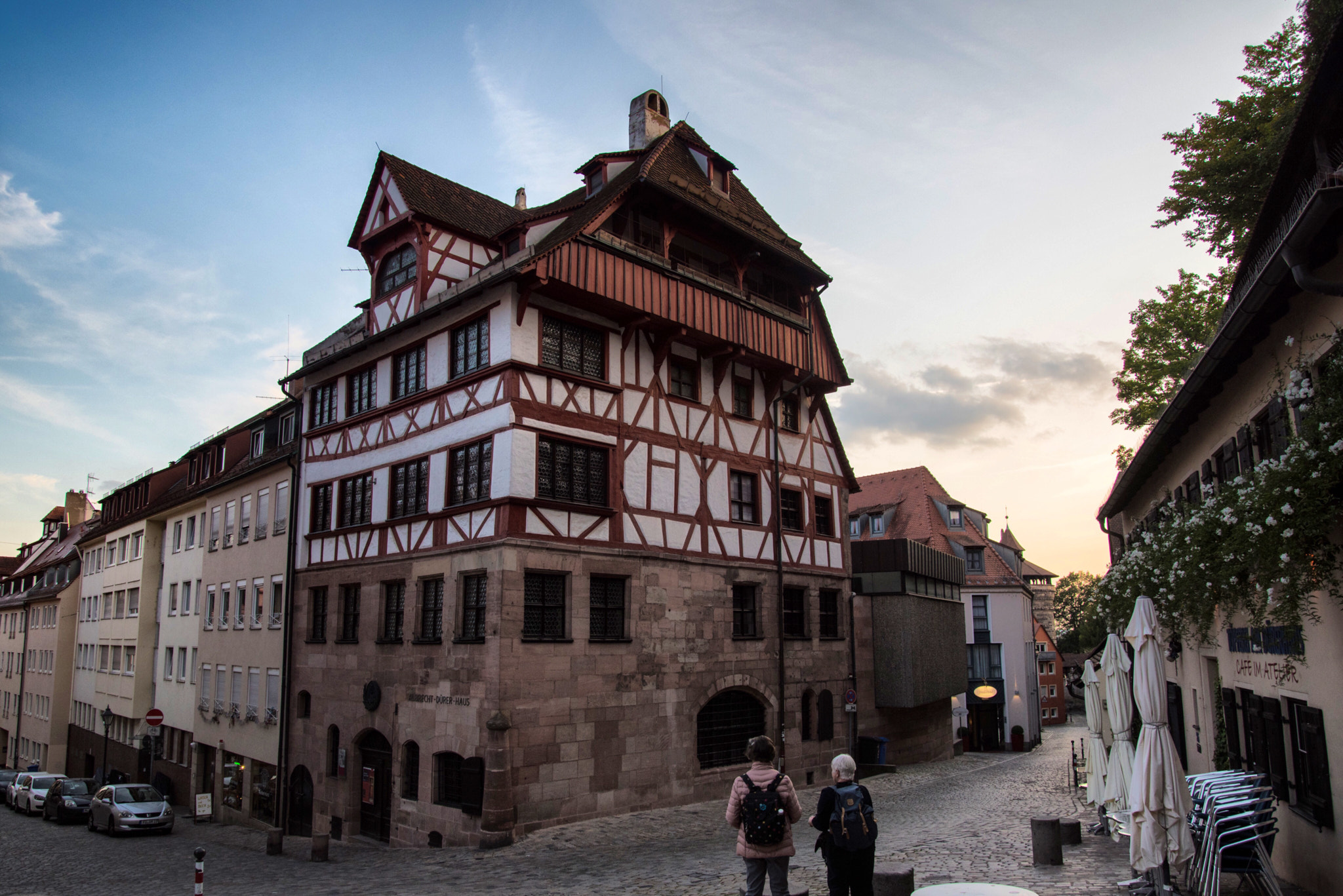 Поездка в Германию (2019) - 4. Городская стена Нюрнберга (Nurnberg castle  wall)