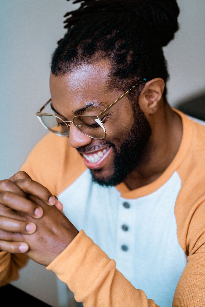 Young man using technology by Jason Hampden on 500px.com