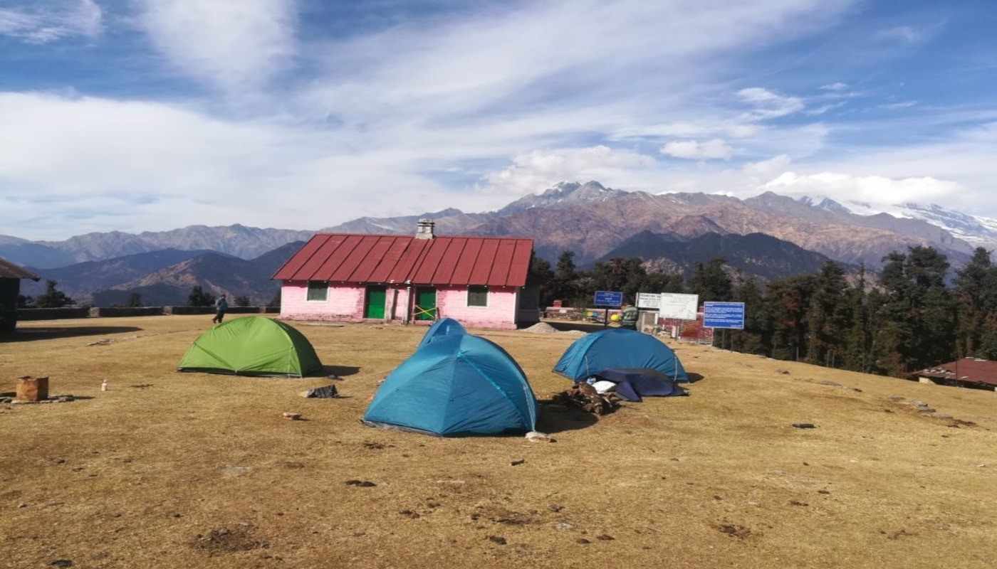 Camping in Dhakuri  Uttarakhand