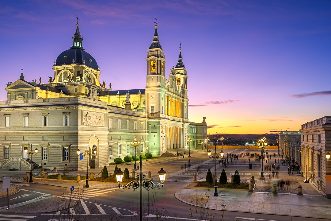 Sunset in Madrid