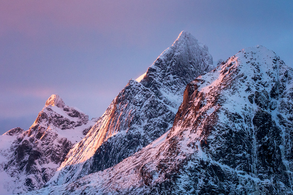 Majestic peaks of Lofoten by Klaus Axelsen on 500px.com