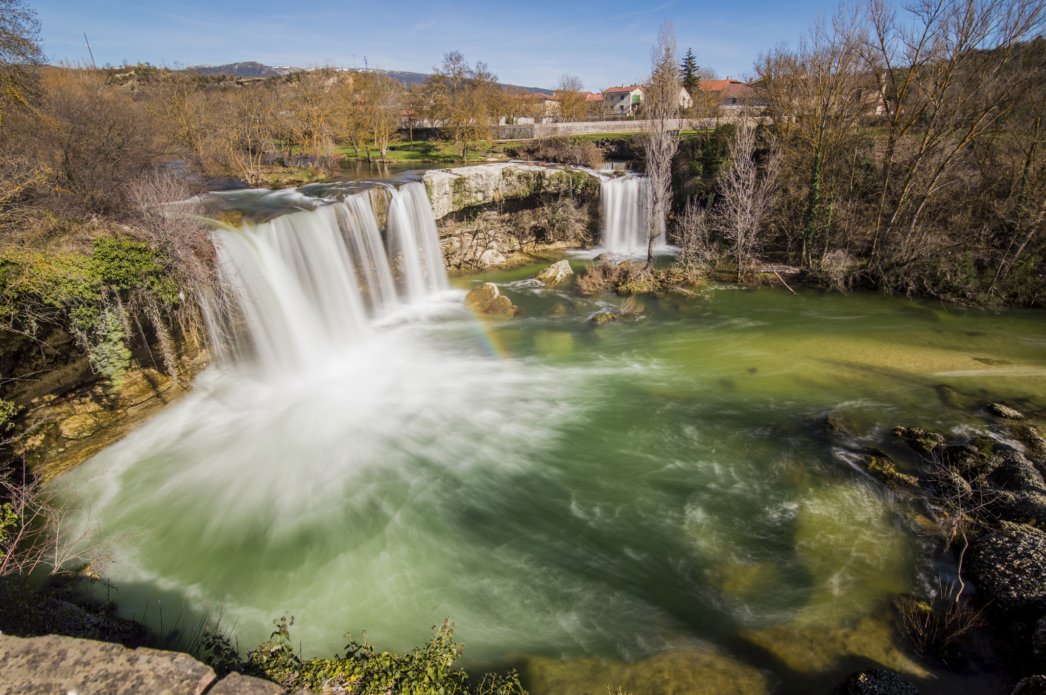 Waterfall & Rainbow
