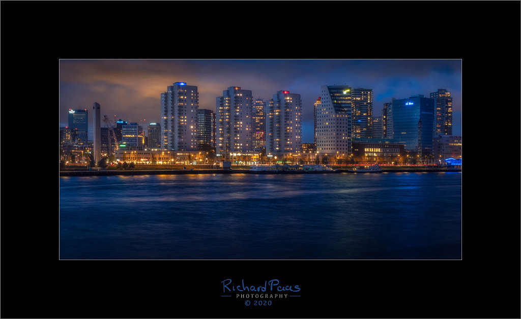 Skyline from Maaskade by Richard Paas on 500px.com