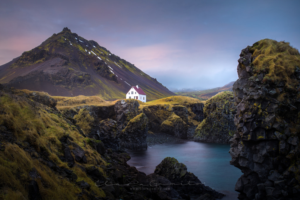 The house and the mountain by Clara Gamito on 500px.com