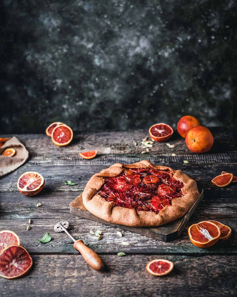 Blood orange crostata pie by Marina Kuznetcova on 500px.com