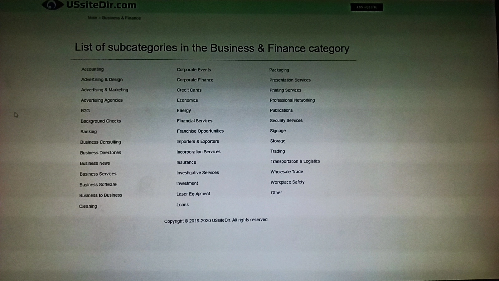 Web Catalog