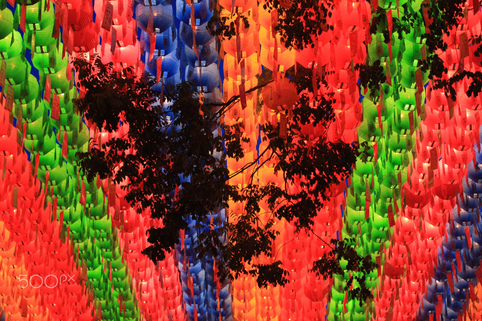 The Seoul Lantern Festival in Seoul in South Korea