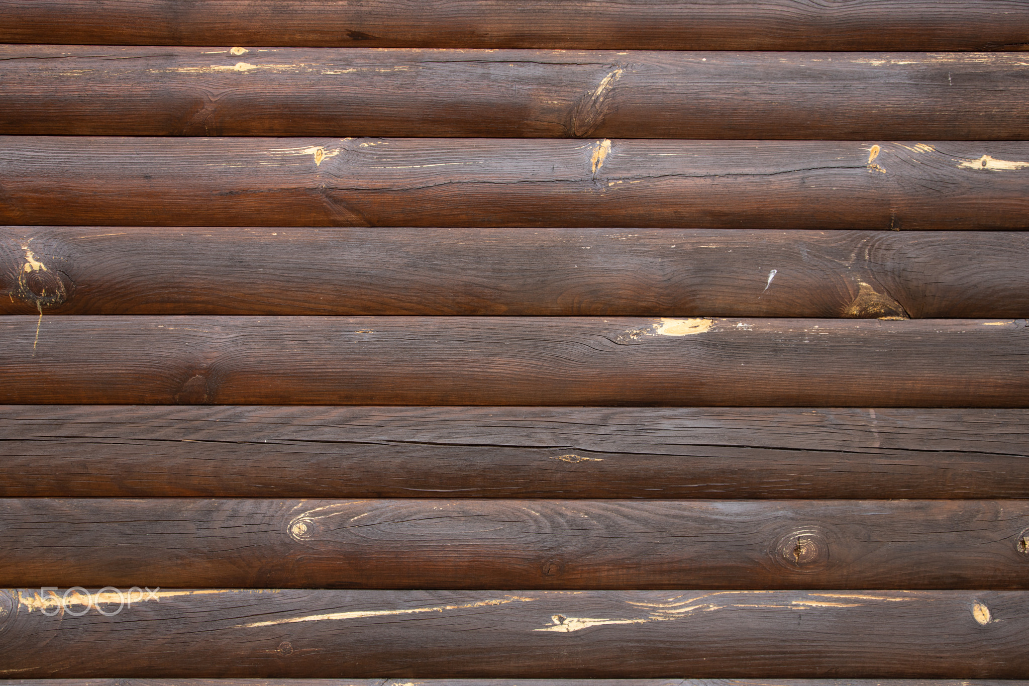 darkened old wooden beam, horizontal image