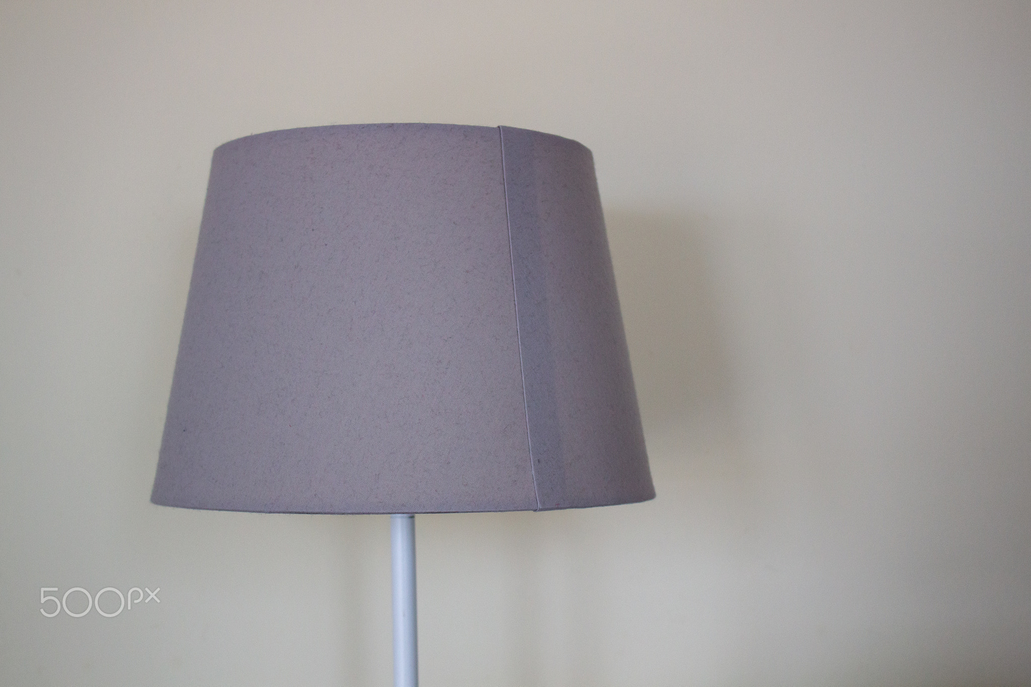 Room standing lamp on a white background