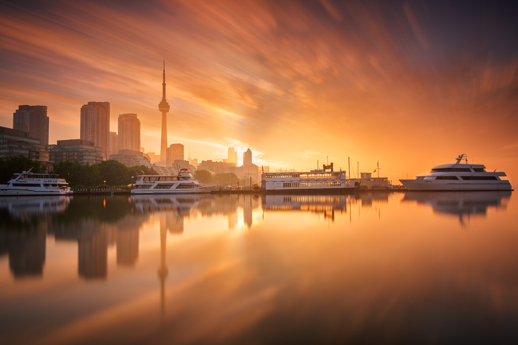 Fiery Morning | Toronto by Marvin Ramos on 500px.com