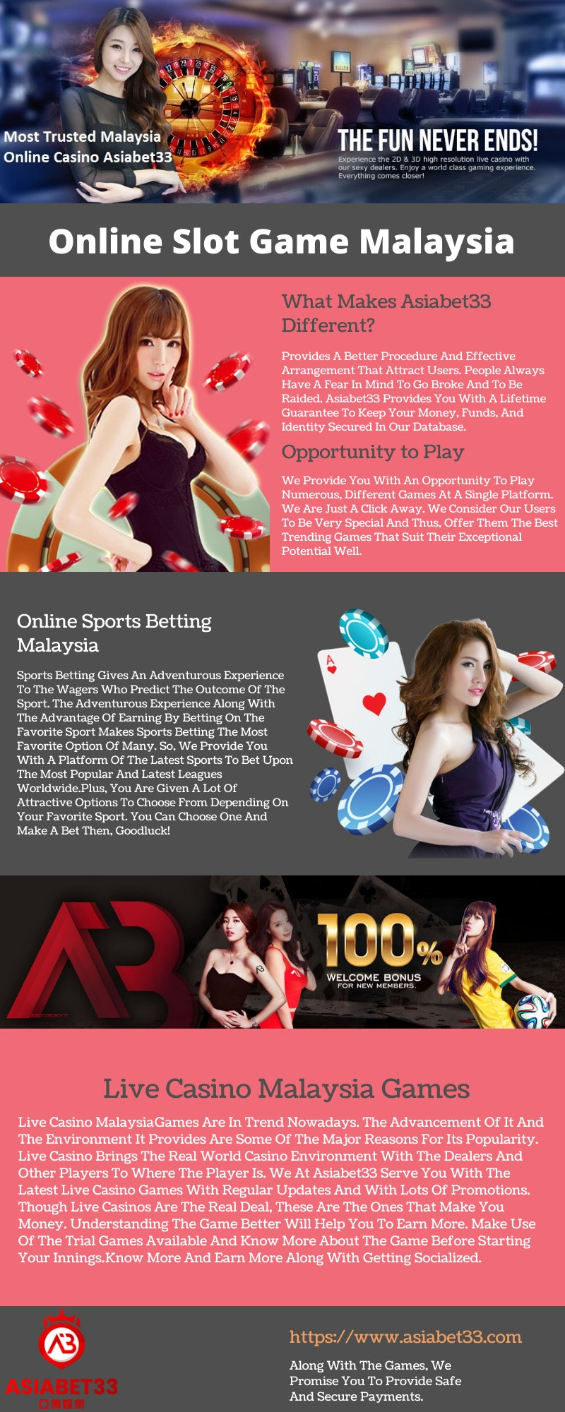 Most Trusted Malaysia Online Casino