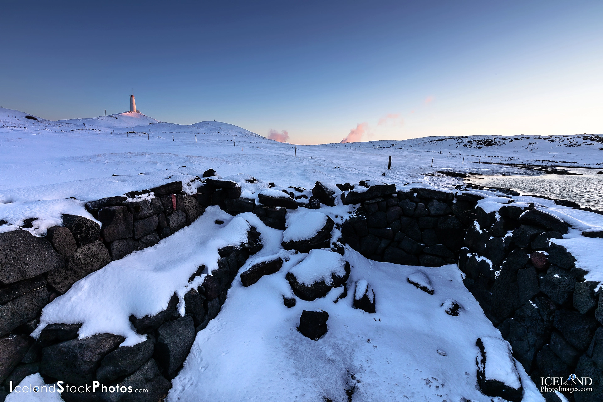 Reykjnesviti lighthouse and Valborgarkelda -Swimming Pool