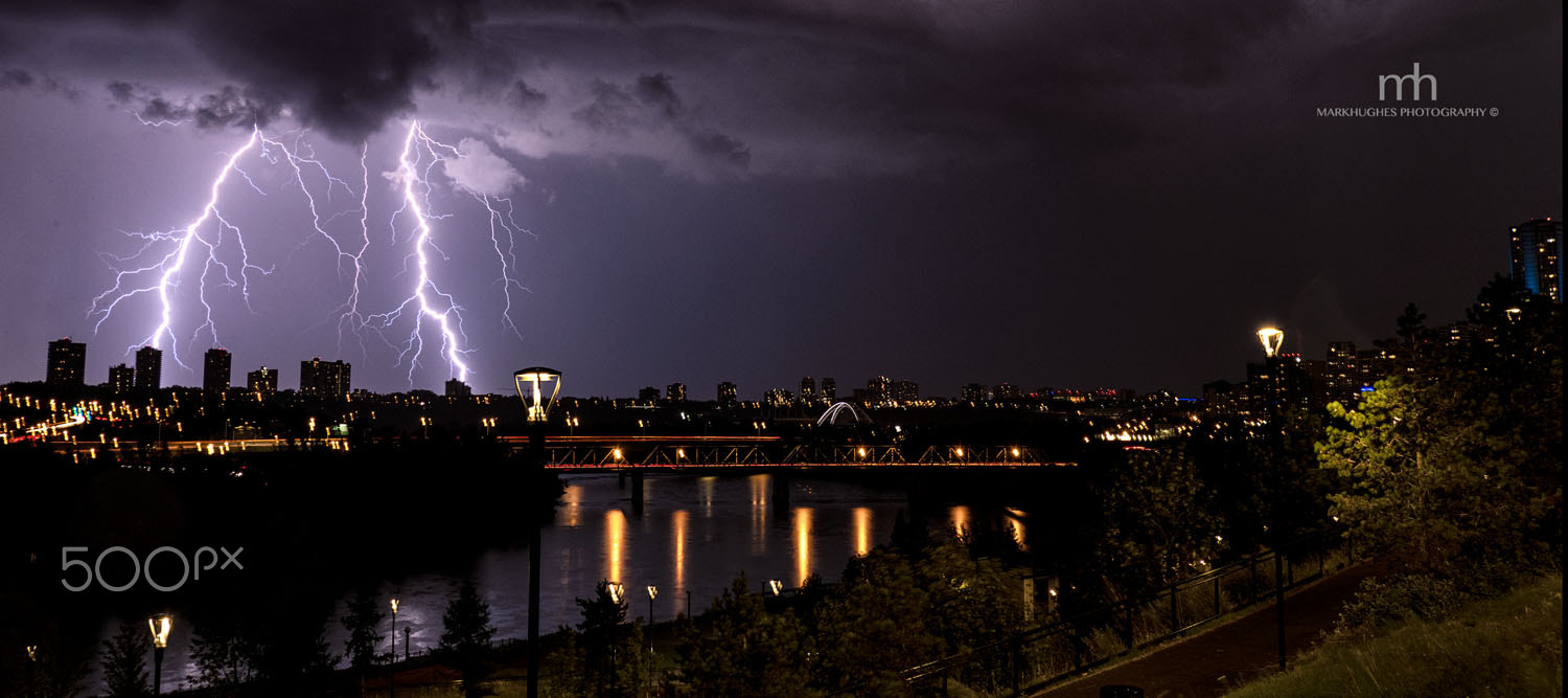 Lightning over Edmonton II