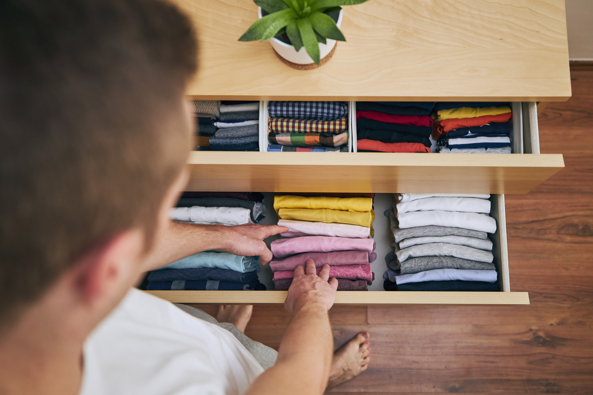 Organizing and cleaning home
