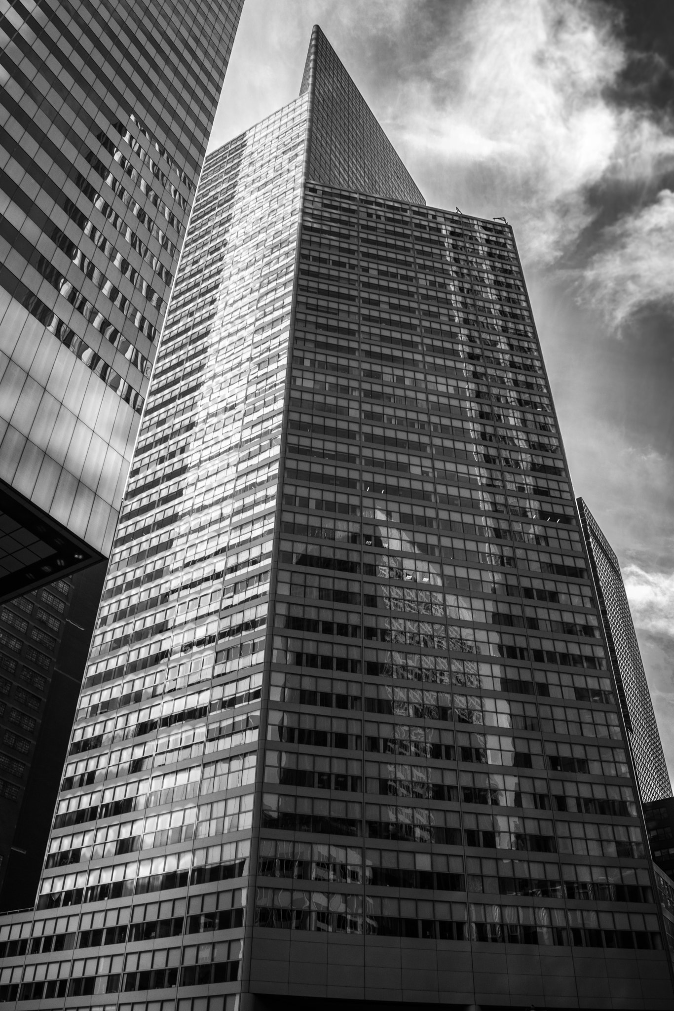 Glass houses of NYC