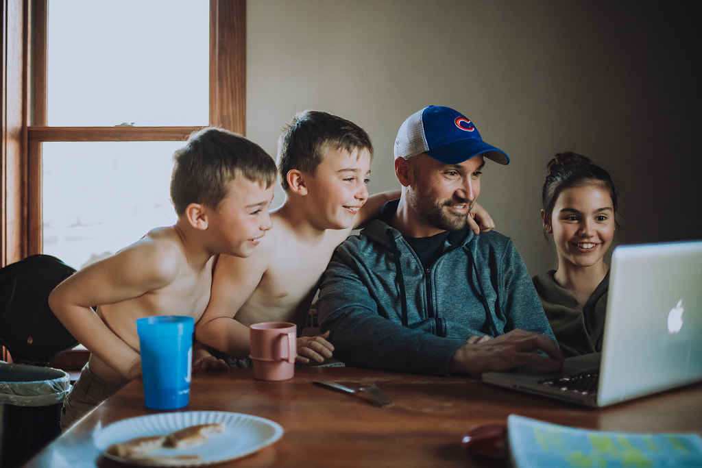 Dads Helping by Heather Wilson on 500px.com