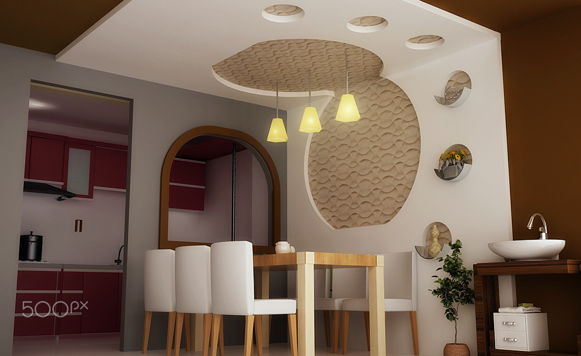 Beautiful Dining Room False Ceiling Designs by Gyproc