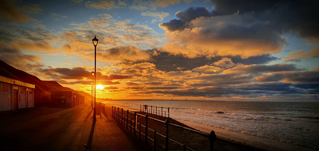 Saltburn-by-the Sea lockdown sunset by Paul Garbutt on 500px.com