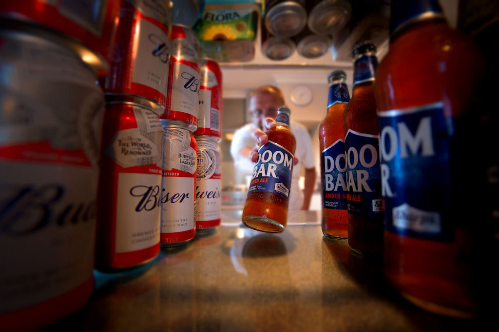 “Is it too early for a beer?”