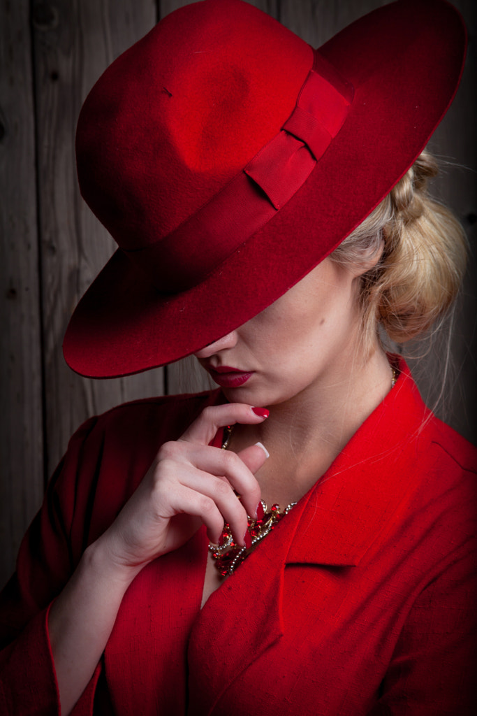 In the Red Hat by Laura Bellamy on 500px.com