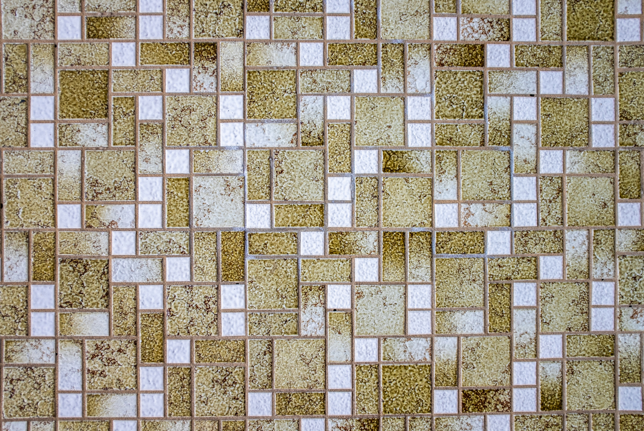 Retro Ugly 1970s Mosaic Tiles