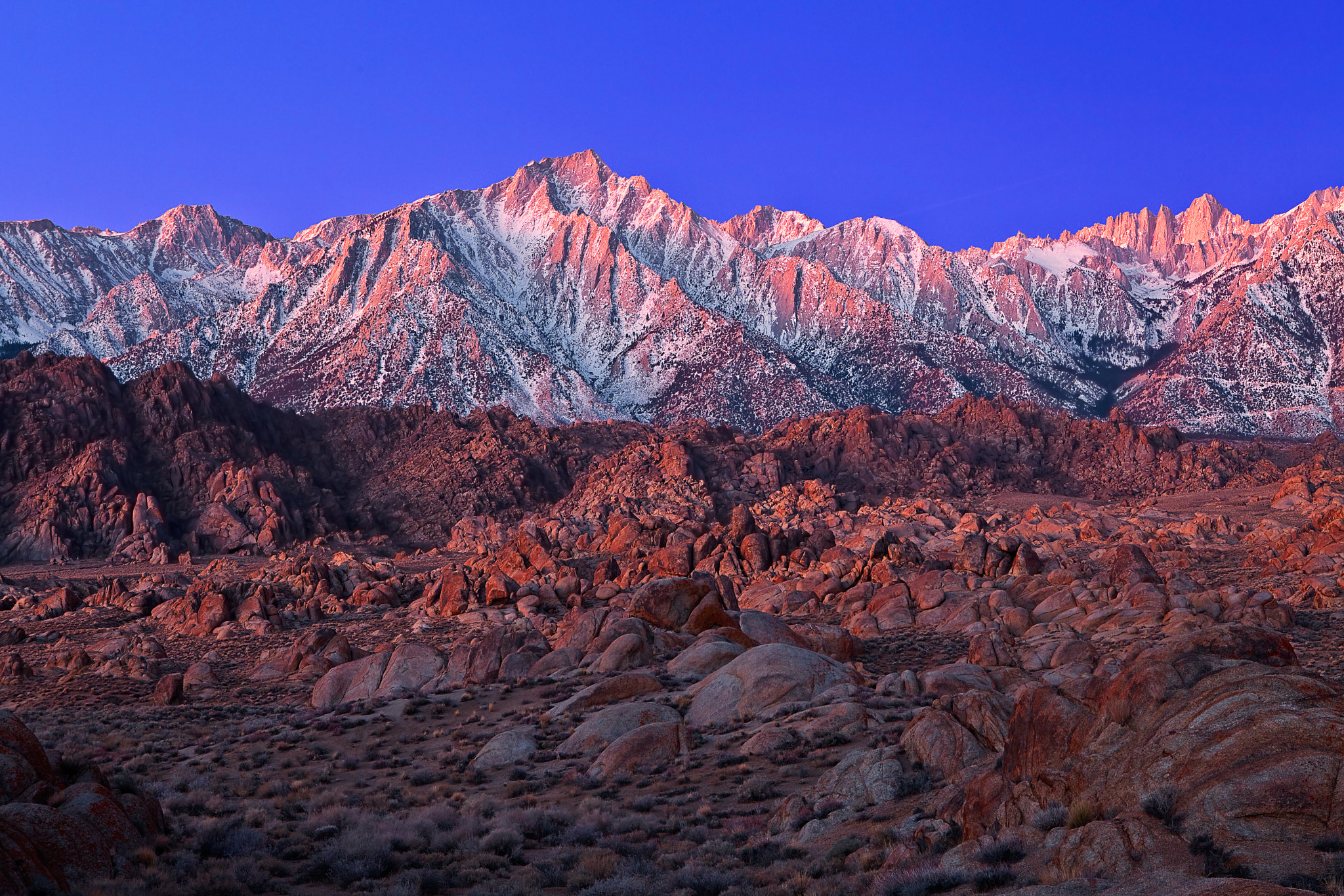 California, Eastern Sierra, Alabama Hills, Mount Whitney, 加利福尼亚, 惠特尼峰