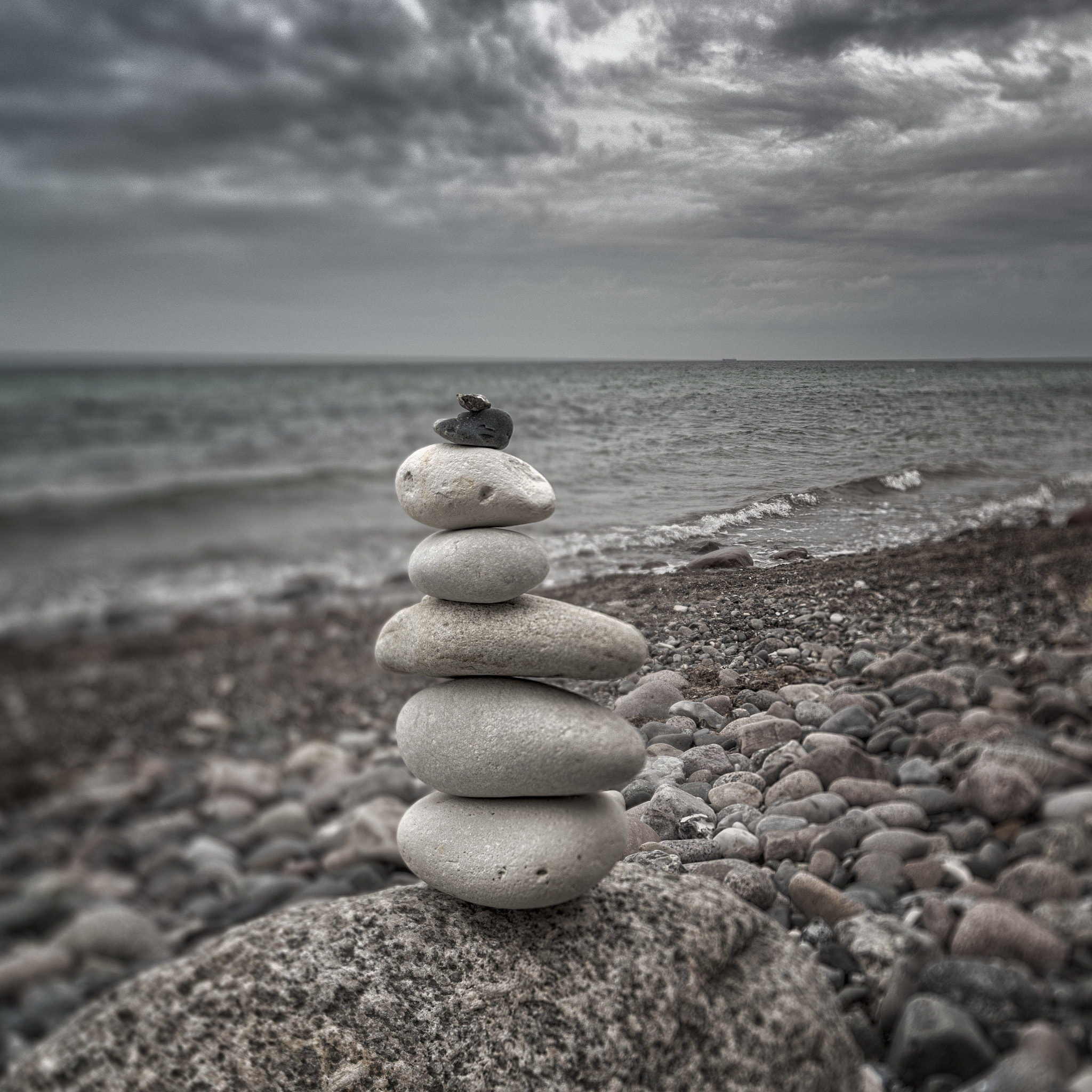 Pebbles in balance