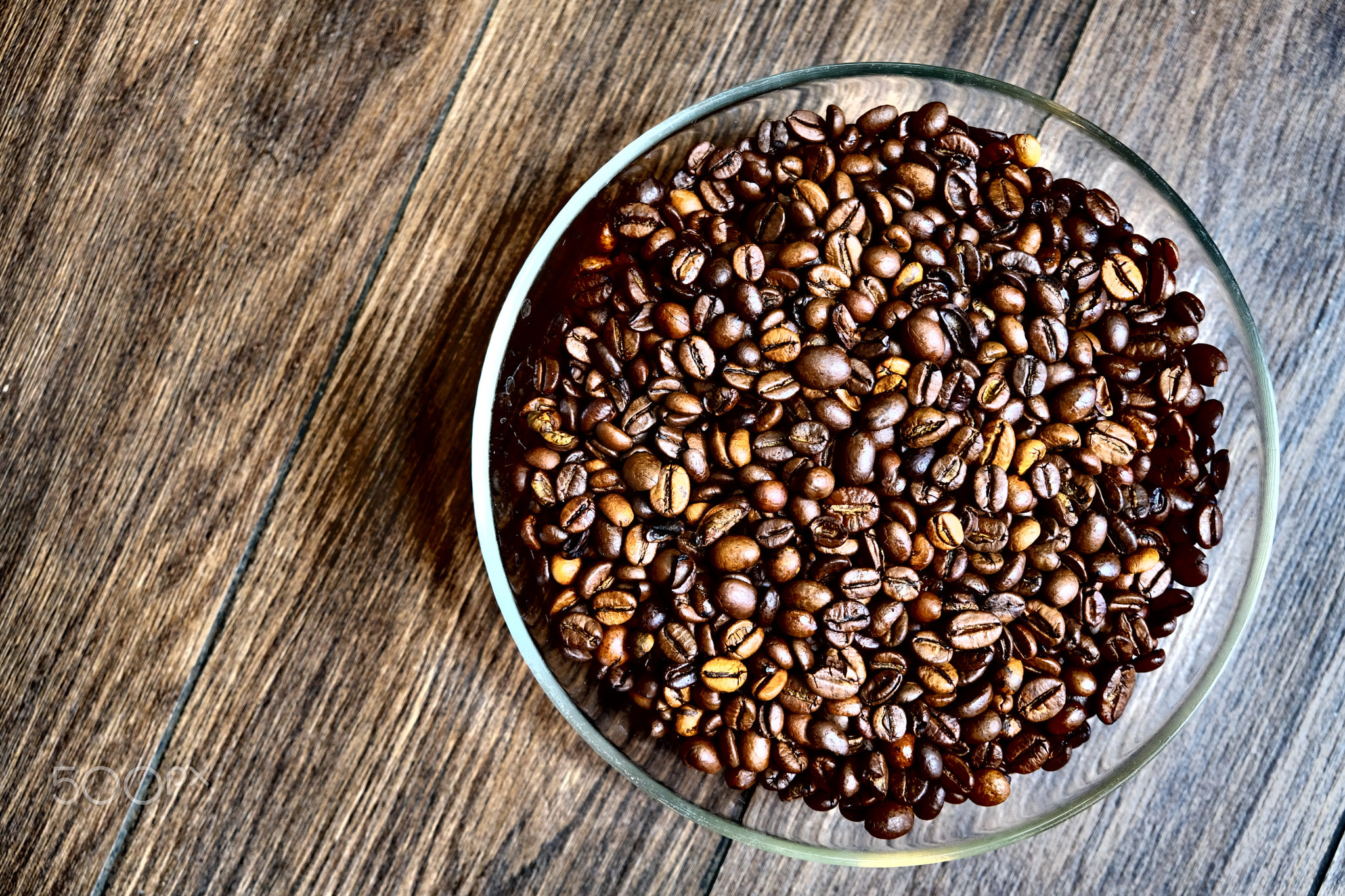 A large plate of Coffeeon the table