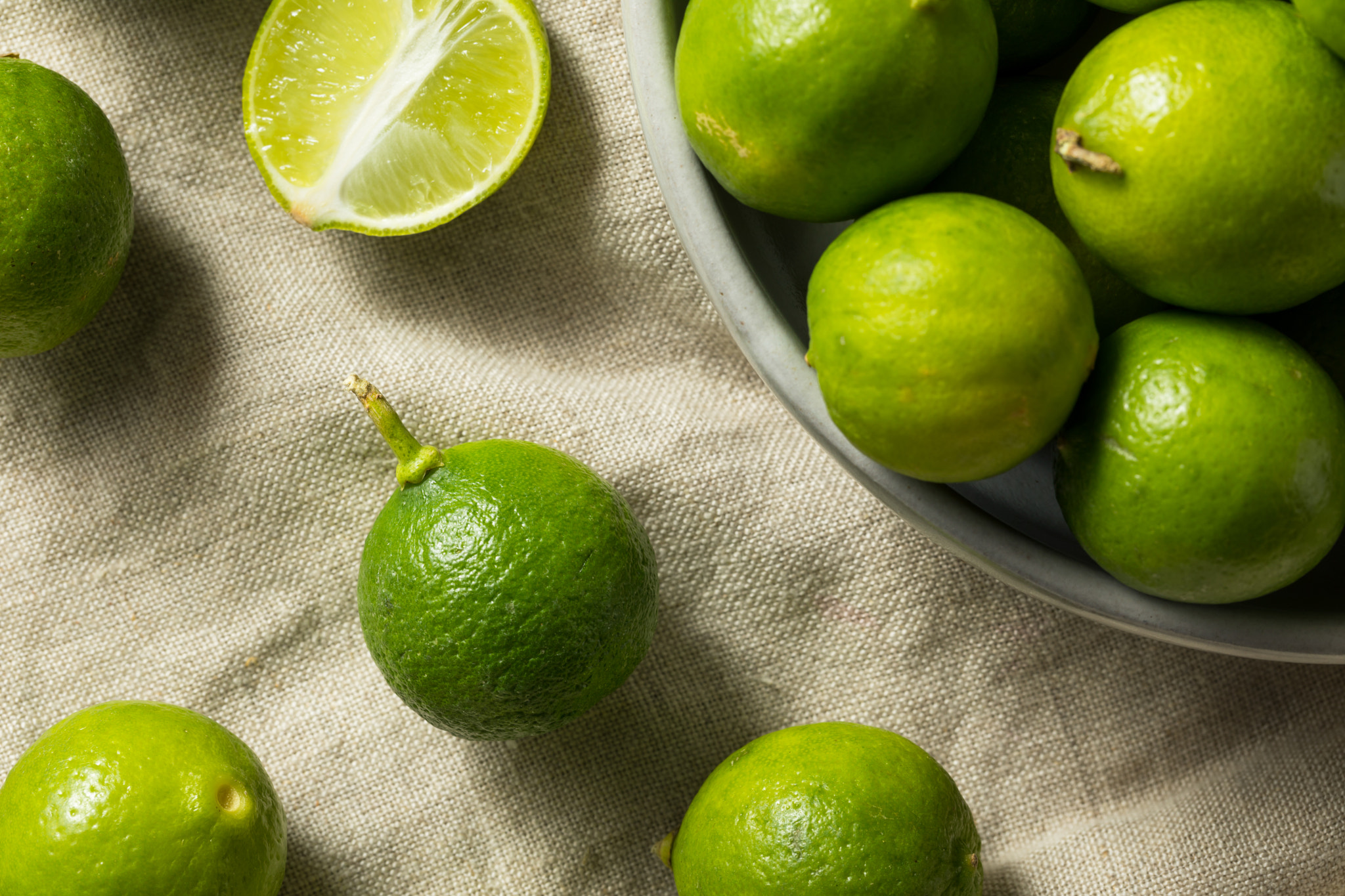 Raw Green Organic Key Limes