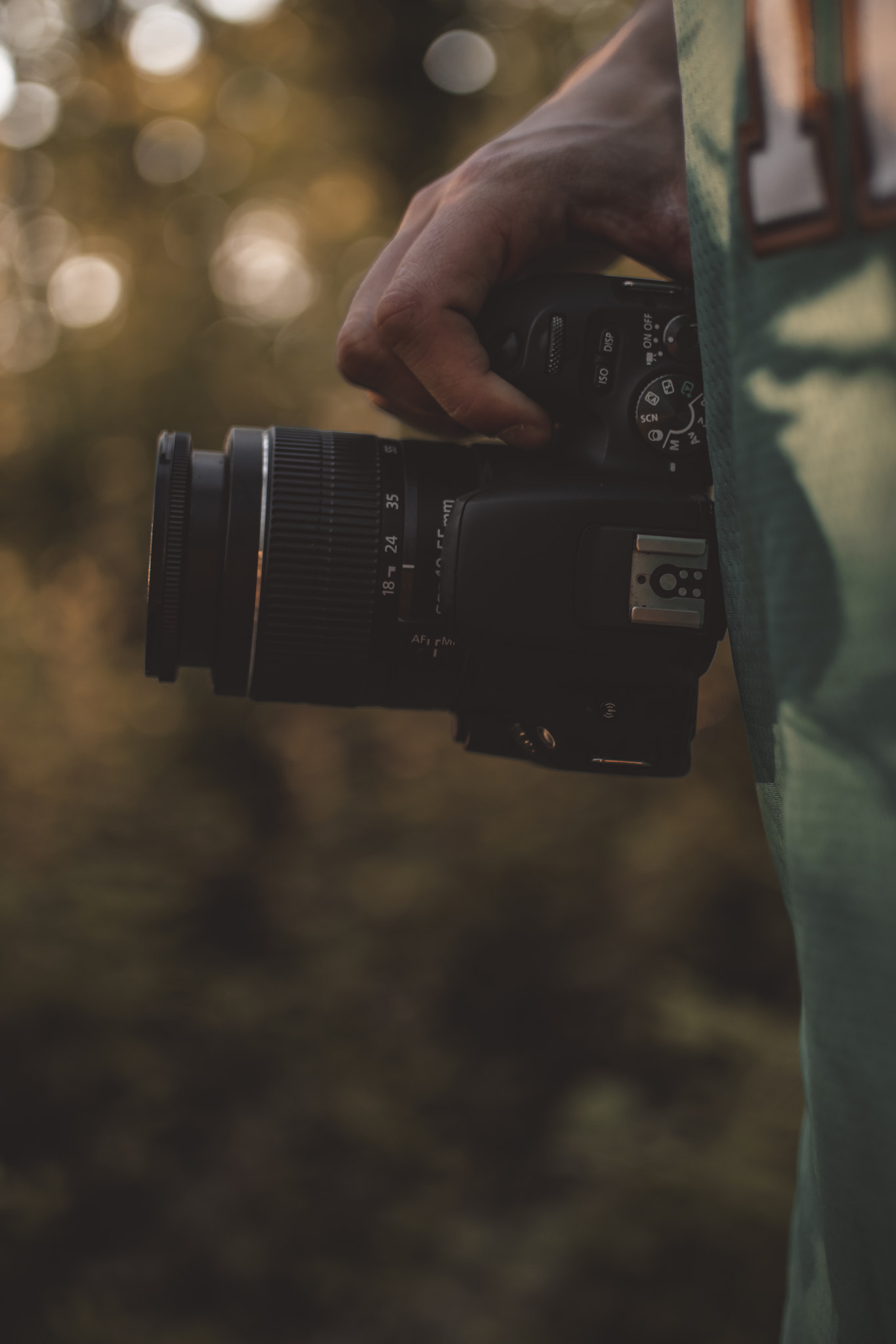 digital camera ready to take photos