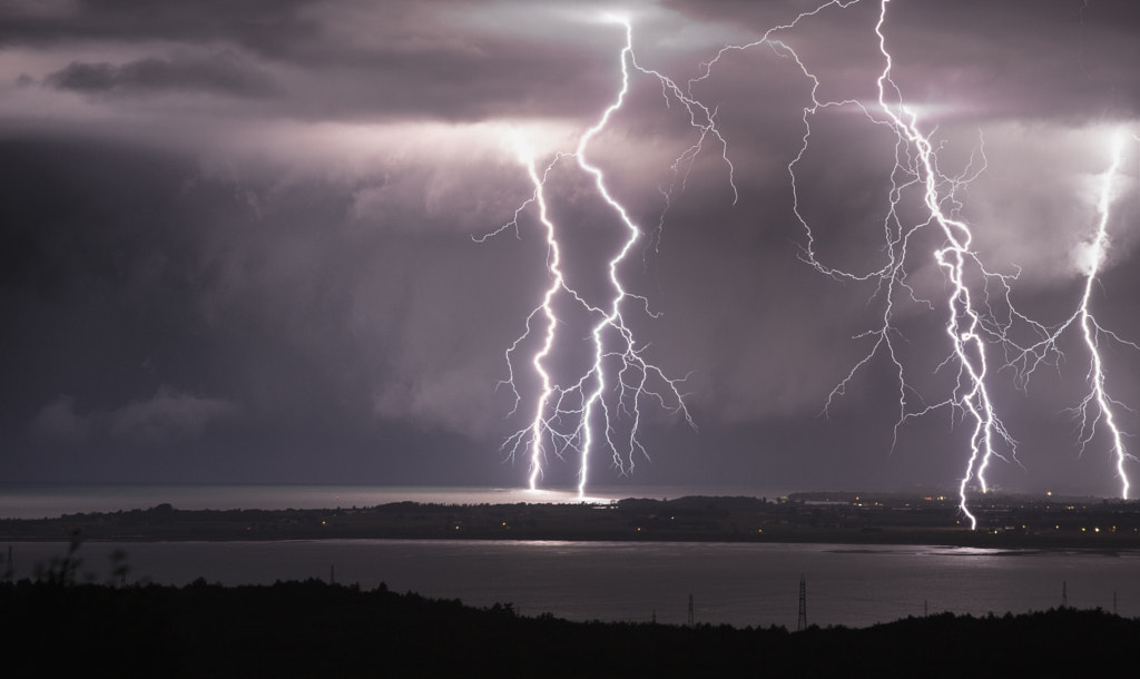Lightning Bombardment Storm by Jure Batagelj on 500px.com