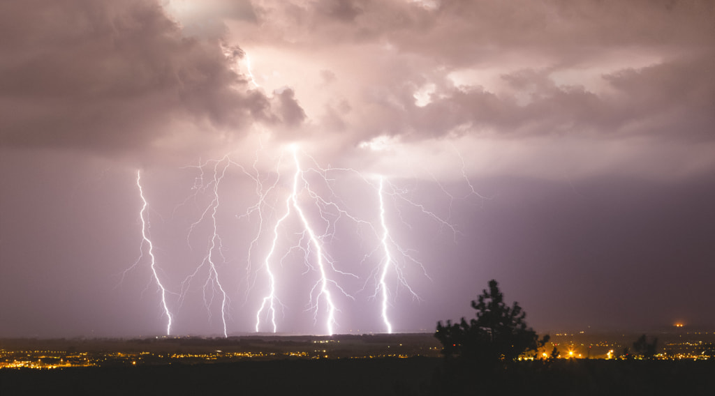 Lightning Storm at Ronchi by Jure Batagelj on 500px.com
