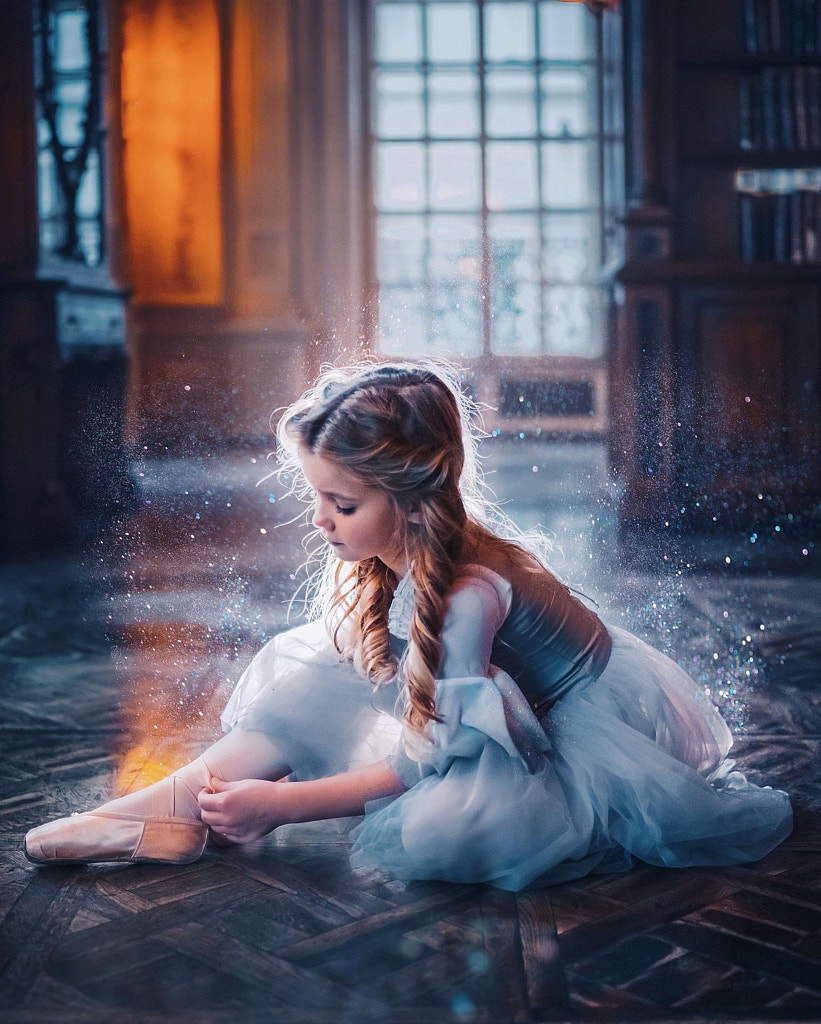 Little ballerina by Kristina Makeeva on 500px.com