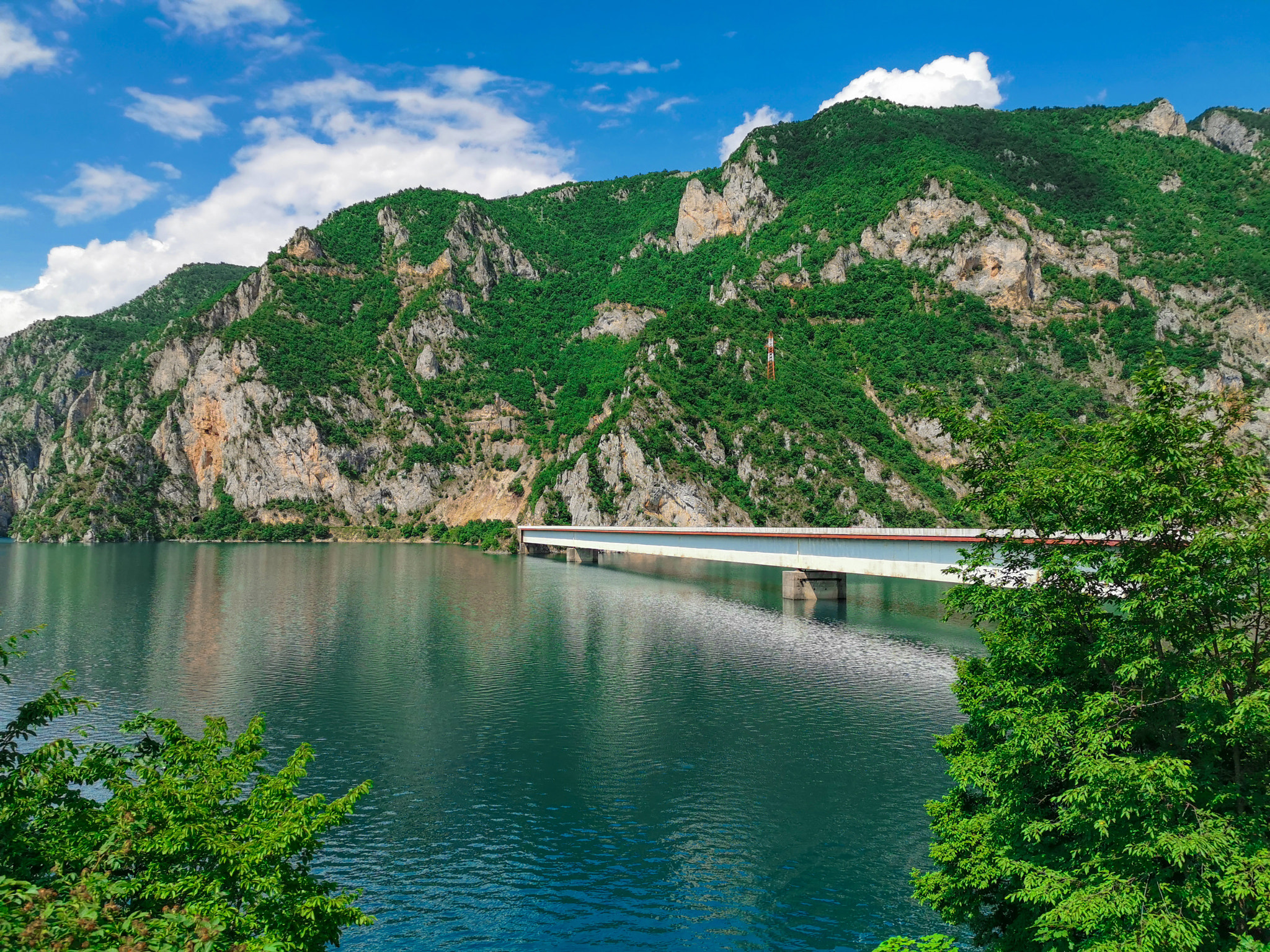 bridge on the lake