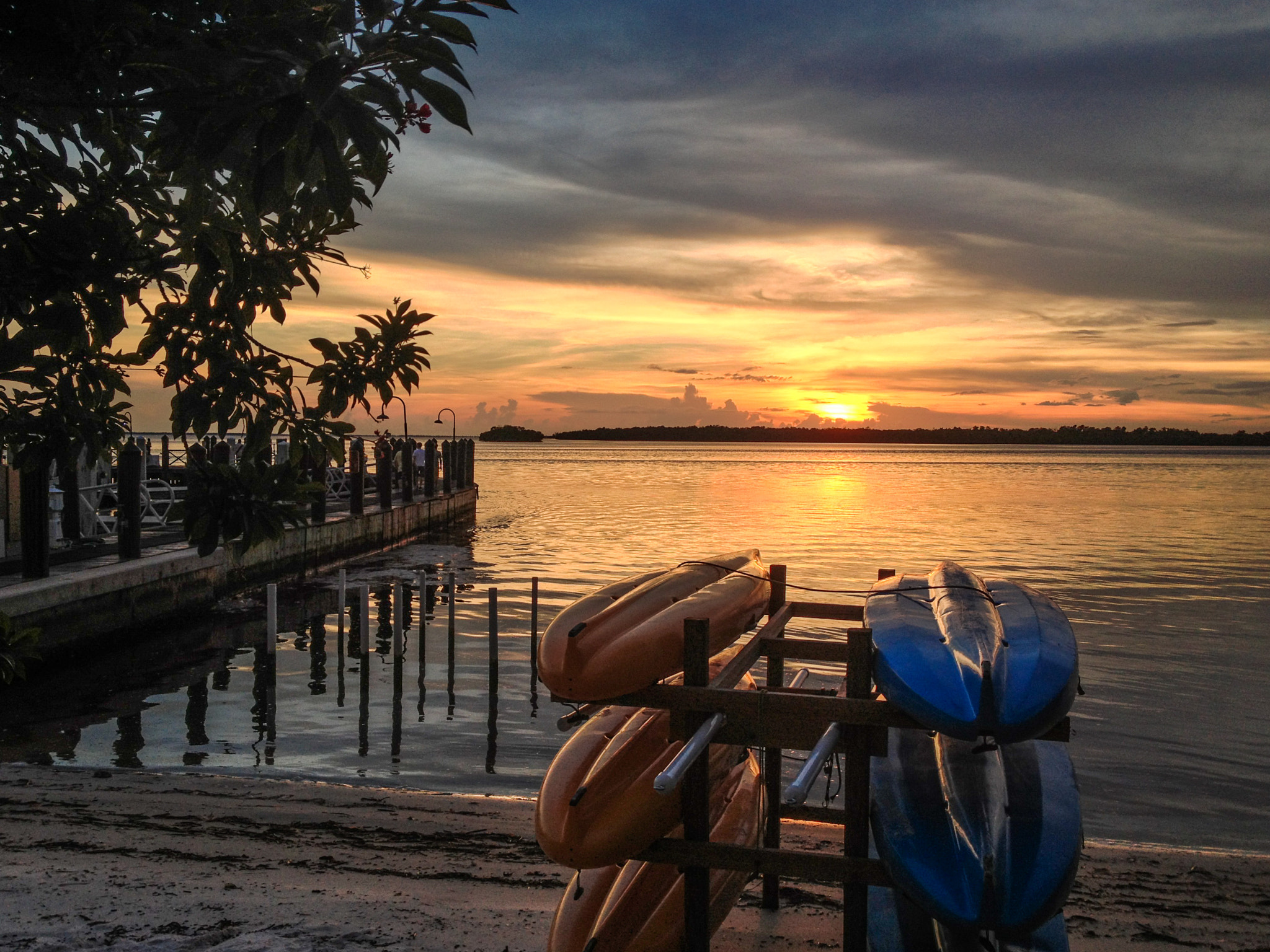 Sunset on Sanibel Island