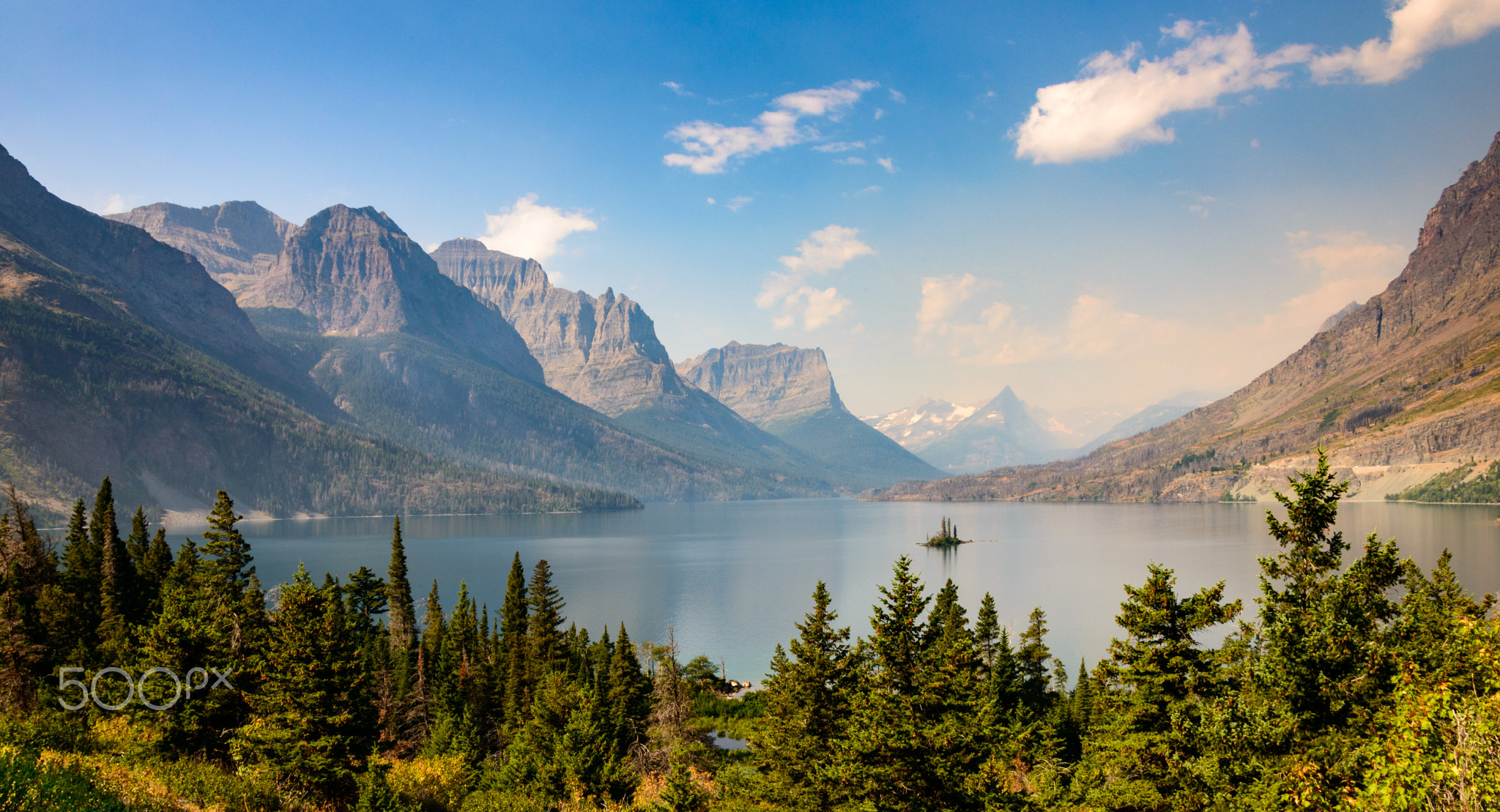 Saint Mary Lake in Glacier National Park