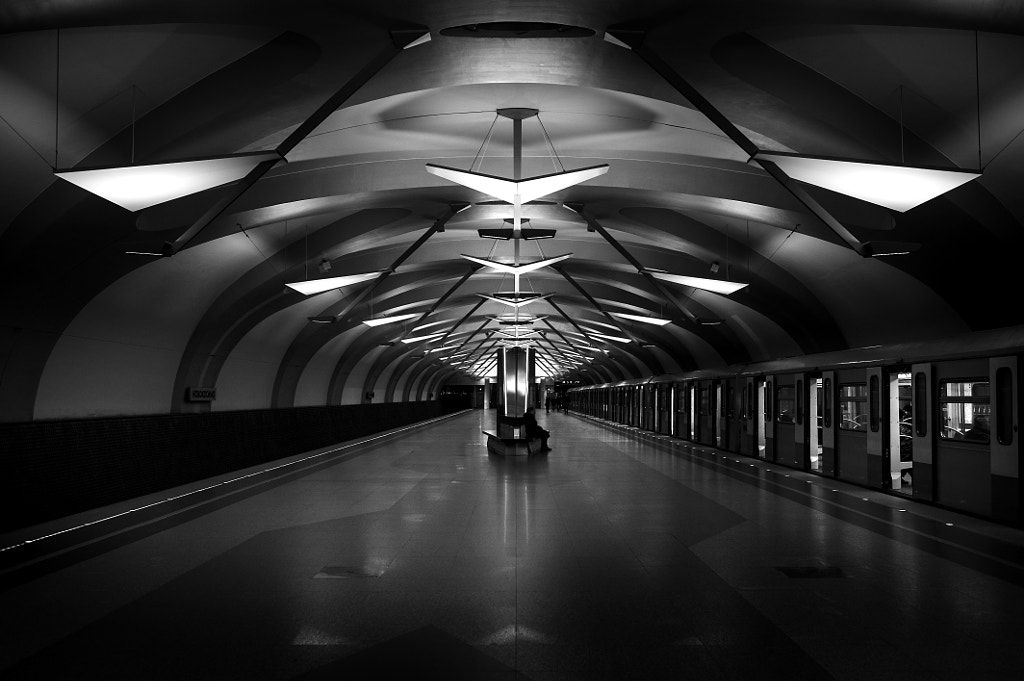 Moscow metro station Novokosino by Yuri Depeche on 500px.com