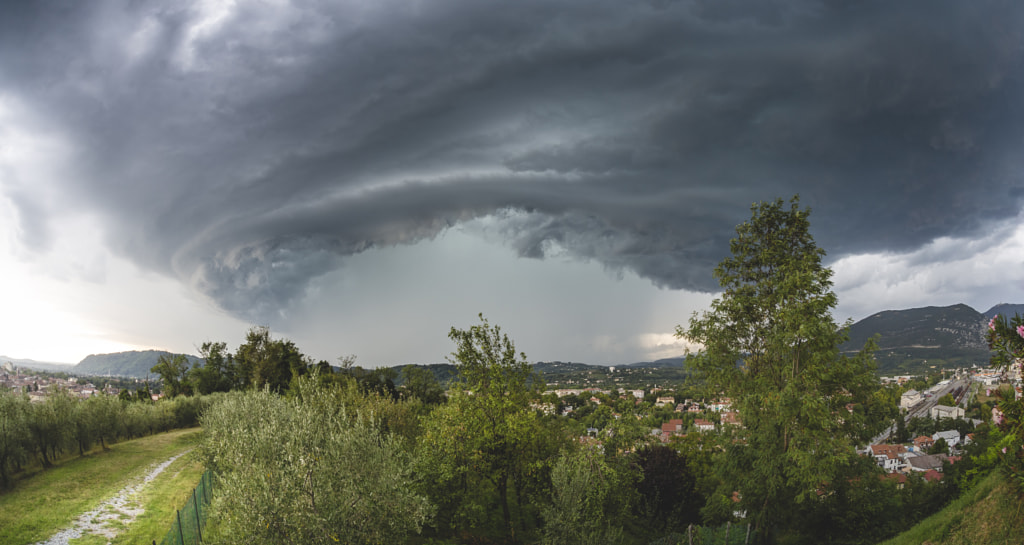 Storm Between Gorizia and Nova Gorica by Jure Batagelj on 500px.com