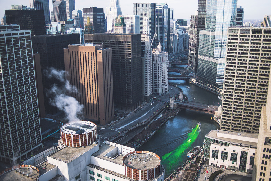 Chicago St. Patrick's Day by Kyle Buckland on 500px.com