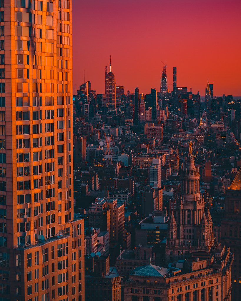 SUNRISE VIEWS FROM 130 WILLIAM by Jaime Penzellna on 500px.com