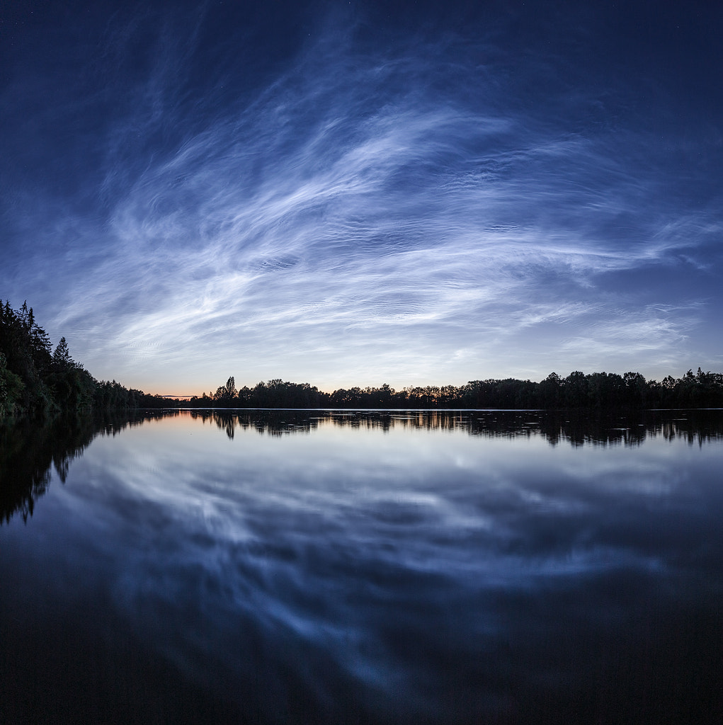 500px.com'da Martin Rak tarafından Noctilucent Clouds
