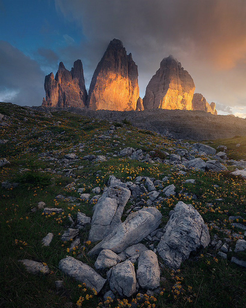 Tre Cime di Lavaredo by Marco Grassi on 500px.com