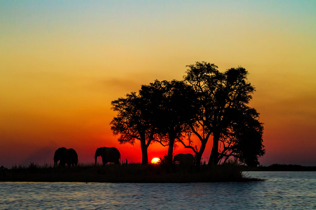 Sunset at Choberiver by Michael Voss on 500px.com