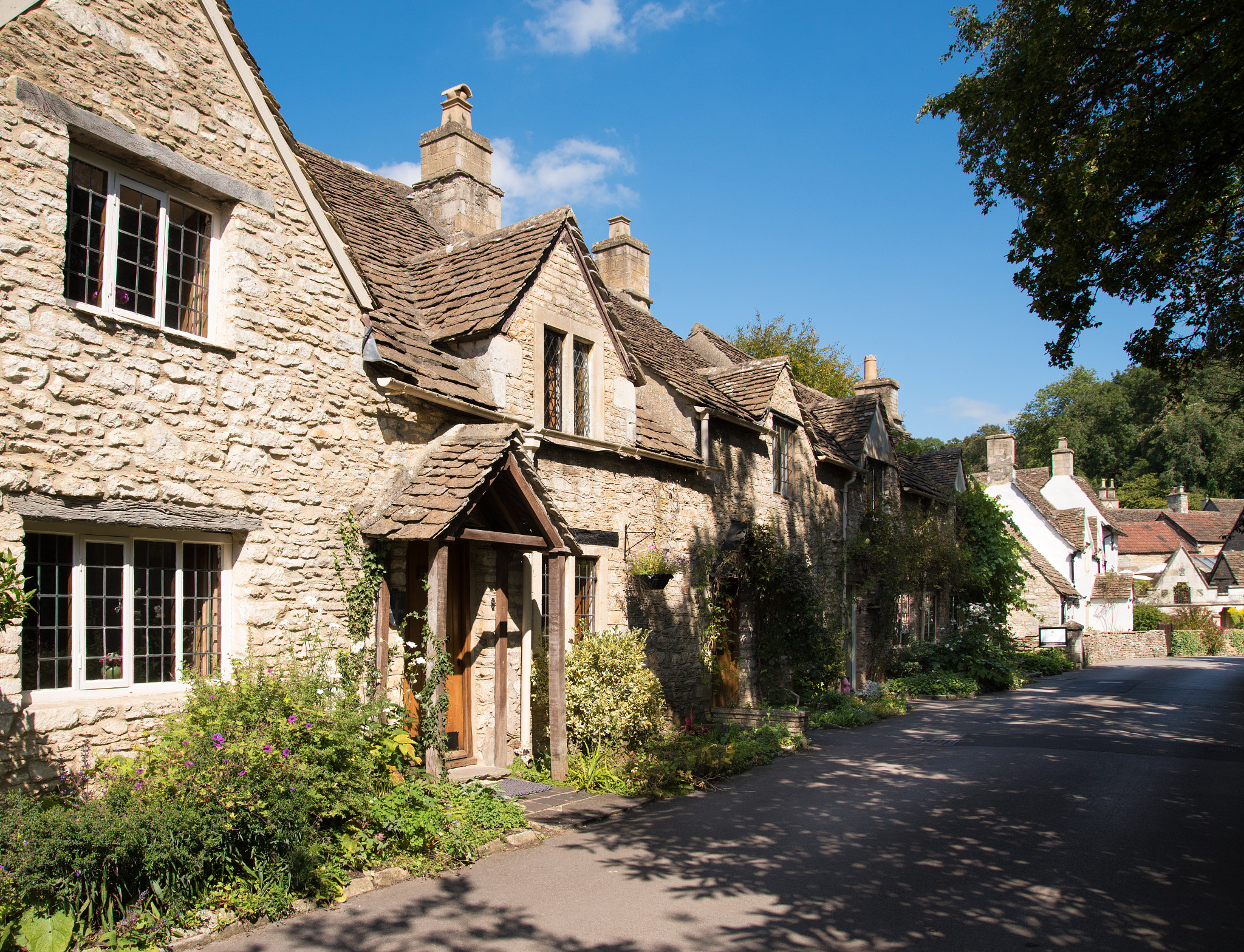 Castle Comb village.