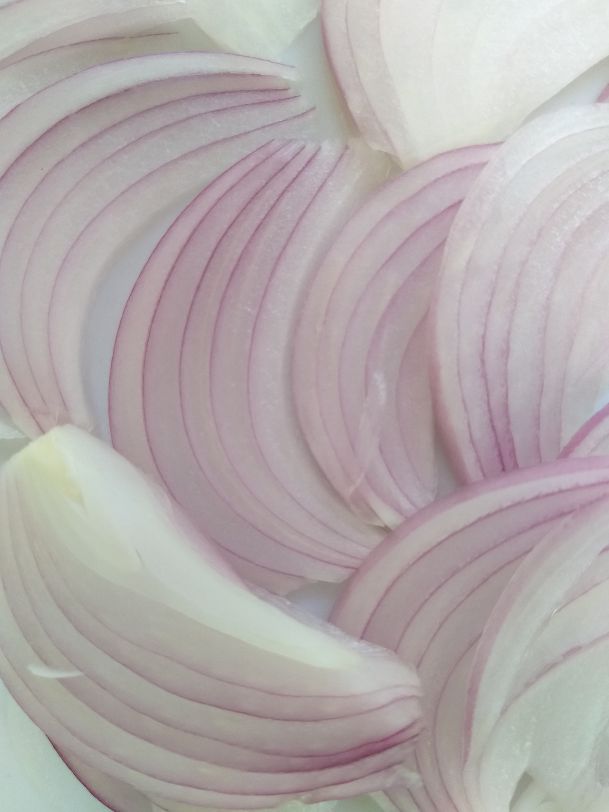 Amazing cross section of onion perfect for background for writing
