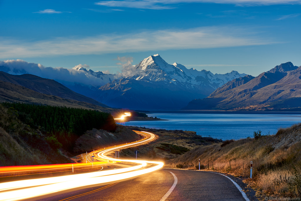 The Road to Mt. Cook by Elia Locardi on 500px.com