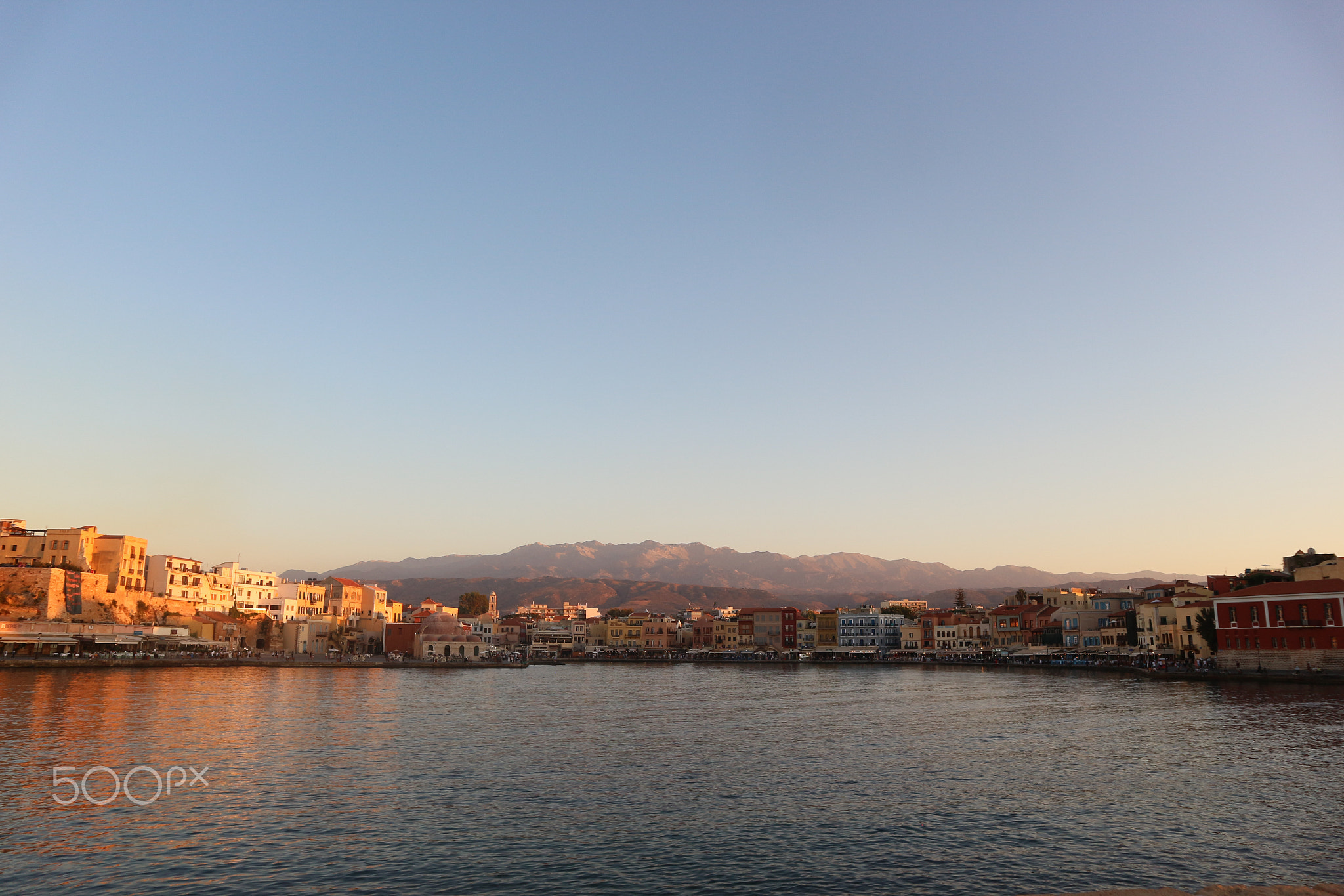 Greece Harbour in Chania